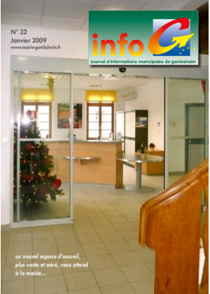 Info G janvier 2009